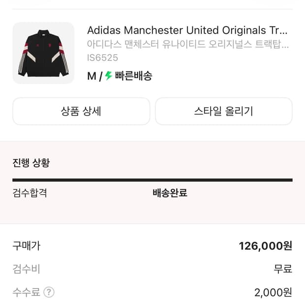 맨체스터 유나이티드 트랙탑 m