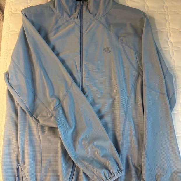 산산기어 24ss 메쉬자켓 스카이 블루 1