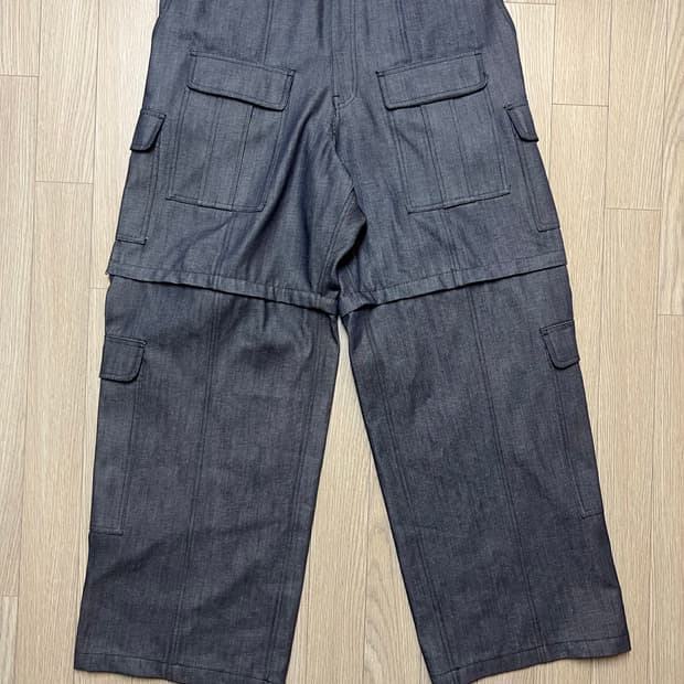 언더마이카 25ss 트랜스촘드 멀티 카고 엔지이어 인디고 2size