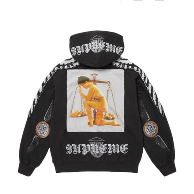 슈프림 윙스 후드집업