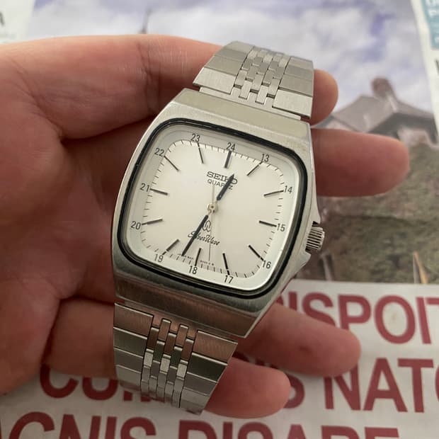 세이코 Seiko 쿼츠 SilverWave 데이데이트 