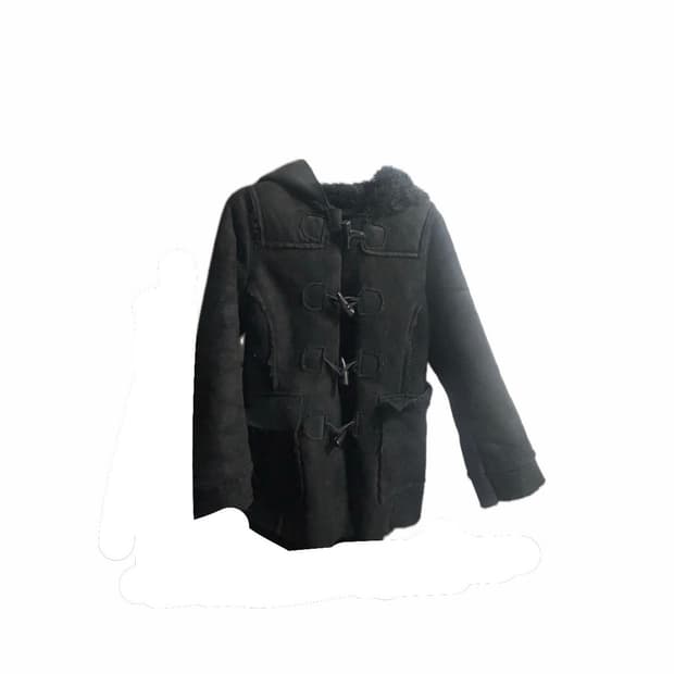 빈티지 숏 떡볶이 코트(블랙)