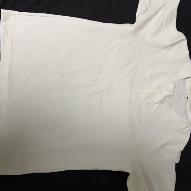 SUPIMA COTTON T / 드라이와플헨리넥T