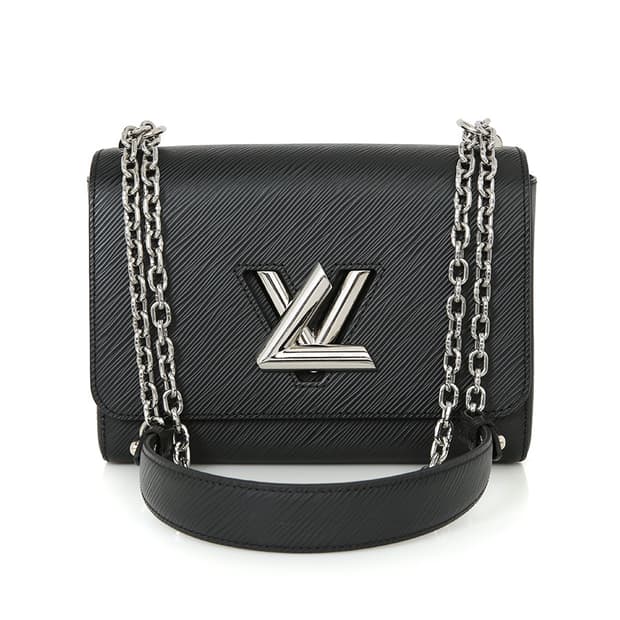 루이비통 트위스트 MM 블랙 에피 체인 숄더백 M50282