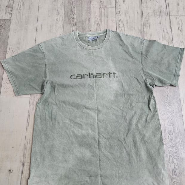 (xl)칼하트 더스터 워싱 반팔티