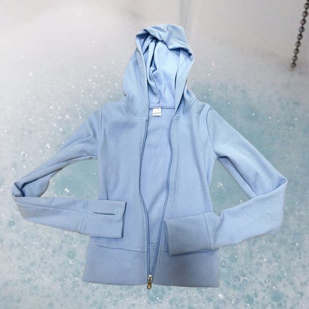 홀리스터 와플 워머 슬리브 후드집업