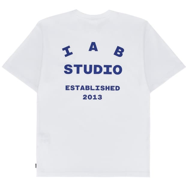 (L)아이앱 스튜디오 2026 반팔 티셔츠 화이트
