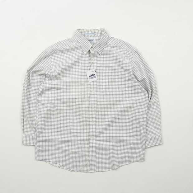 엘엘빈 체크 셔츠 XL A822