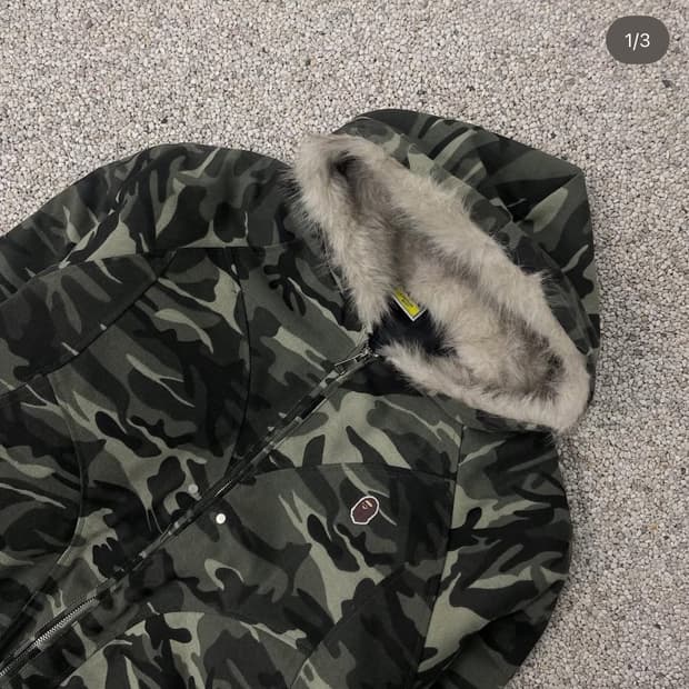 베이프 라쿤 패딩