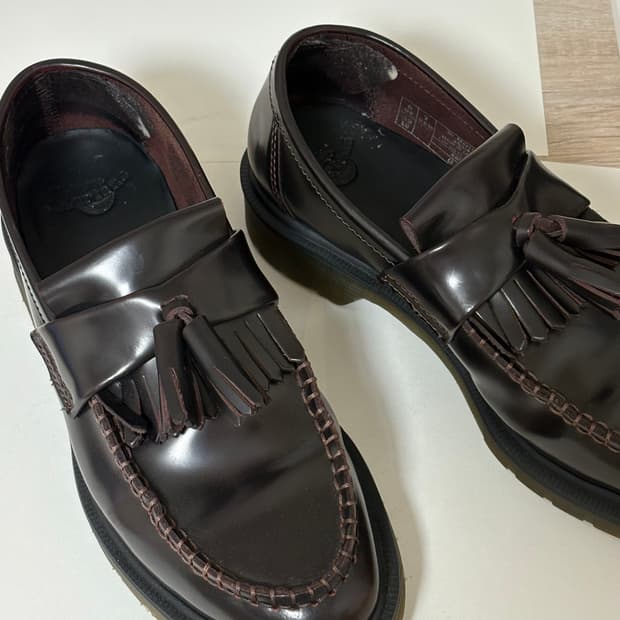 닥터마틴 아드리안 체리레드 250 UK6