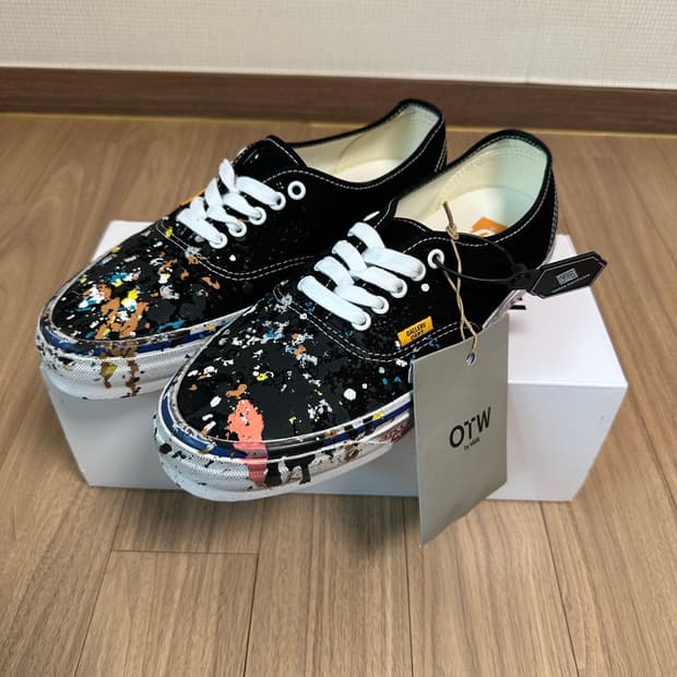 280 반스 x 갤러리 디파트먼트 OTW 어센틱 44 블랙