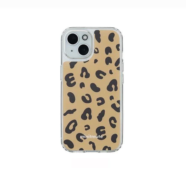 미닛뮤트 도쿄 IPhone Case - Leopard (16PRO)