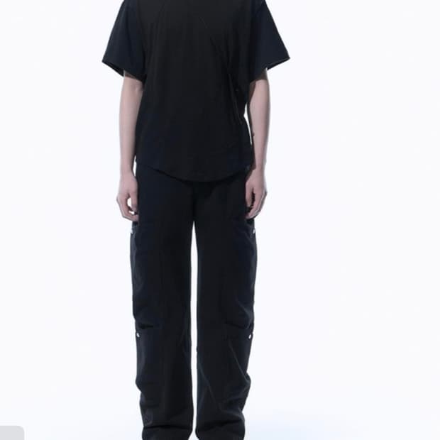 25SS Rollable T-Shirt - Black