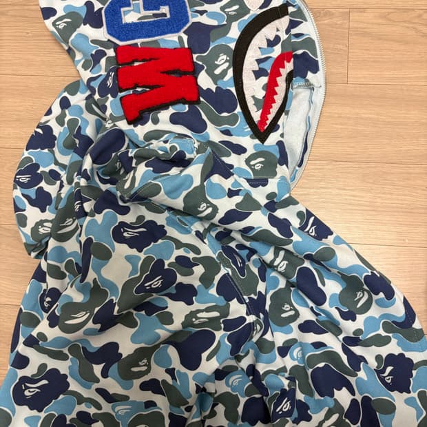 베이프 카모후드집업 청계