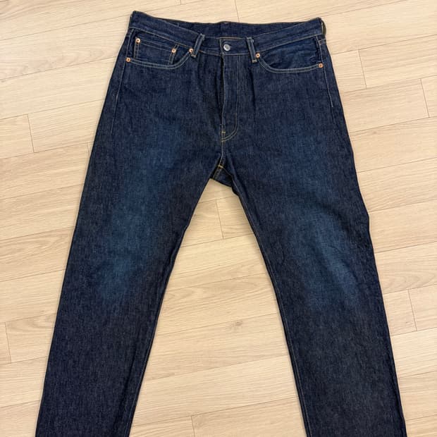 Levi's 505 프리미엄 셀비지 데님 Made in USA