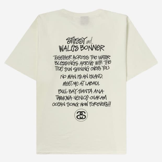 Stussy x Wales Bonner Ocean Song T-Shirt