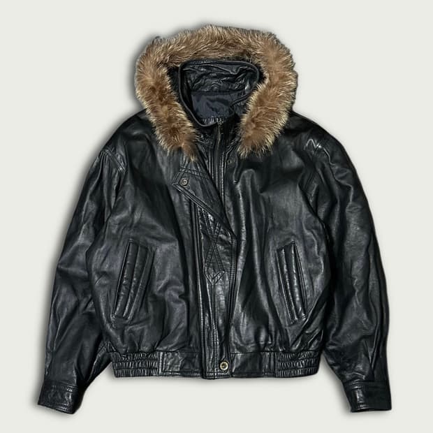 소가죽 크롭 봄버