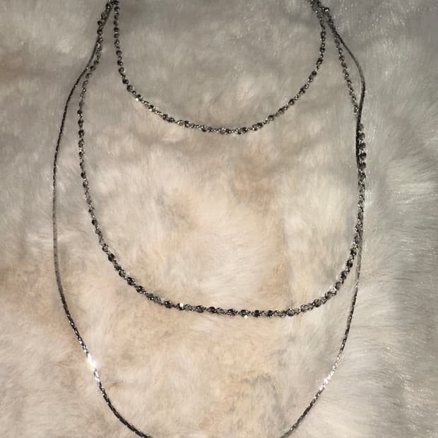 오리엔탈 고스펑크 레이어드 목걸이