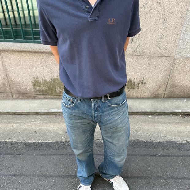 00s CP Company polo shirt
