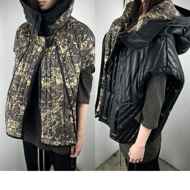 GARY GRAHAM ARTISANAL REVERSIBLE VEST