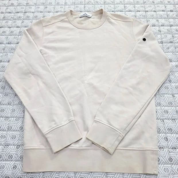 스톤아일랜드 맨투맨 M 아이보리