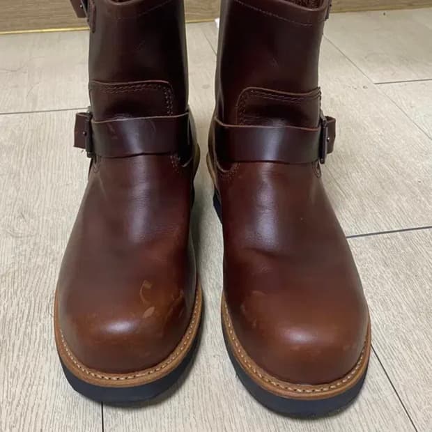 [255] 호킨스 엔지니어 부츠 브라운