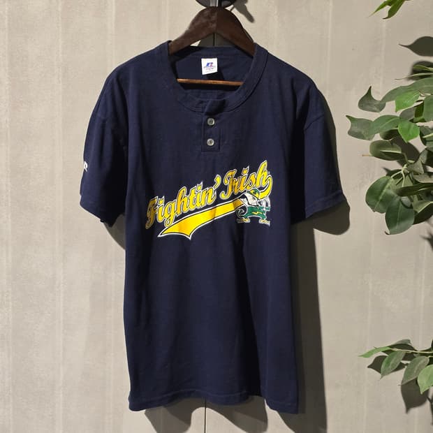 Russell Athletic 헨리넥 티셔츠