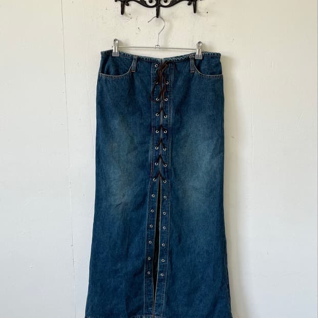 Japan vtg 로브데님 스커트