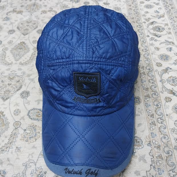 볼빅 골프 퀼팅 방한 볼캡
