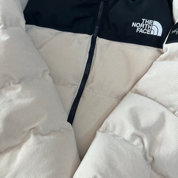 노스페이스 코듀로이 패딩