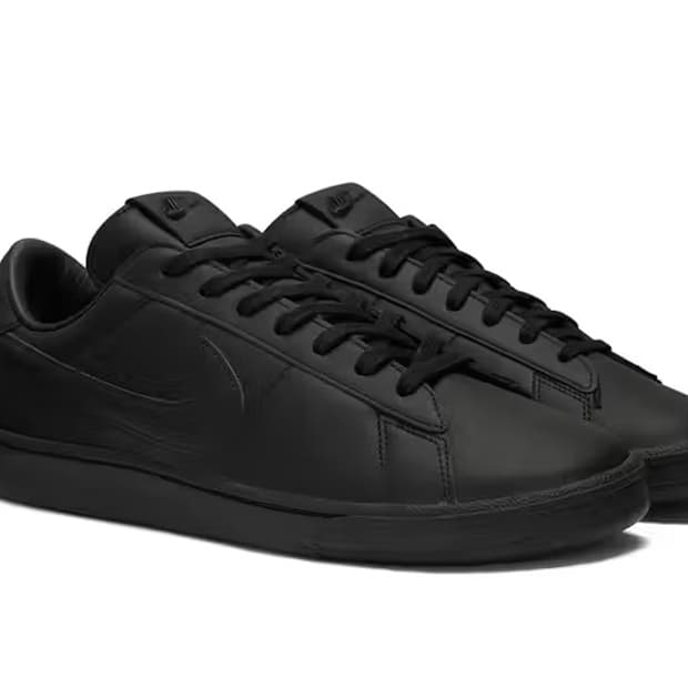 꼼데가르송 블랙 X 나이키 테니스 클래식 SP 블랙 290size