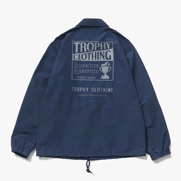 TROPHY CLOTHING - BOX LOGO WARMUP JACKET