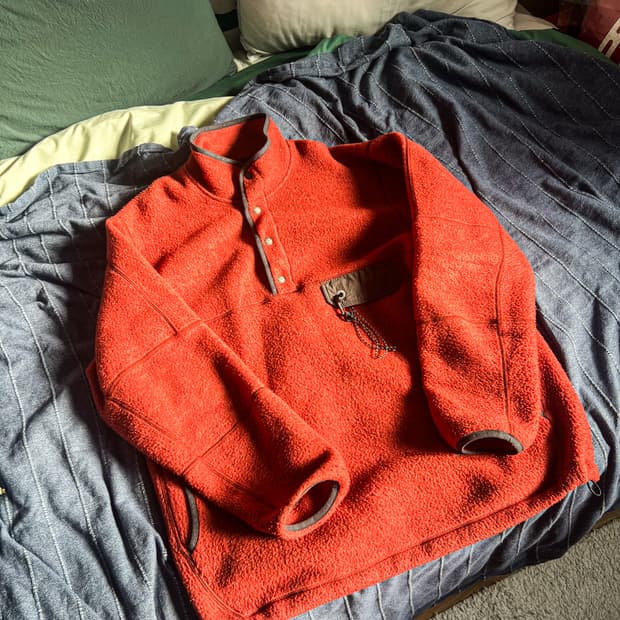 앤드원더 플리스 풀오버 팝니다. 5사이즈(XL)