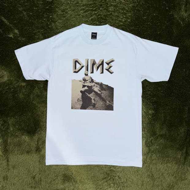 [M] DIME 다임 MADE IN USA 튜블러 티셔츠 스카이 블루