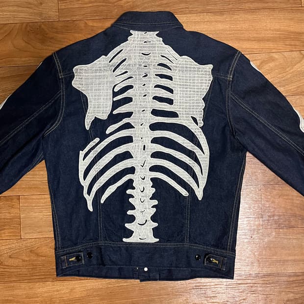 [44]캐피탈 kapital 멕시칸 턱시도 본 데님자켓