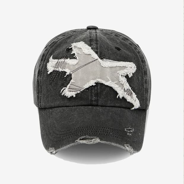 메인부스 Starfish Damage 볼 캡 그레이