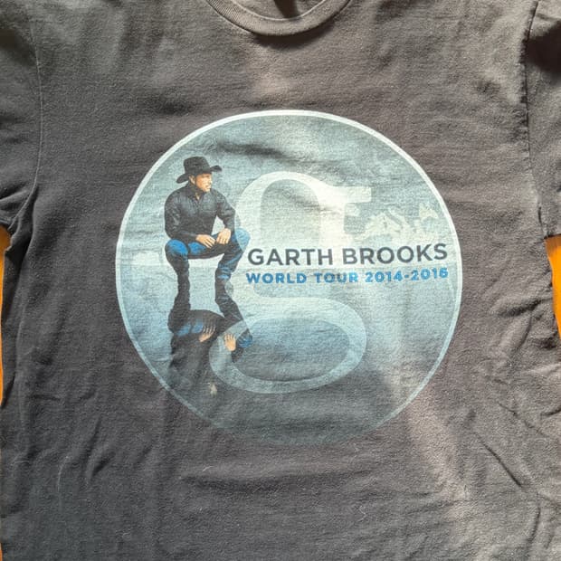 가스 브룩스 Garth Brooks 오피셜 월드투어 티셔츠 (백히트)
