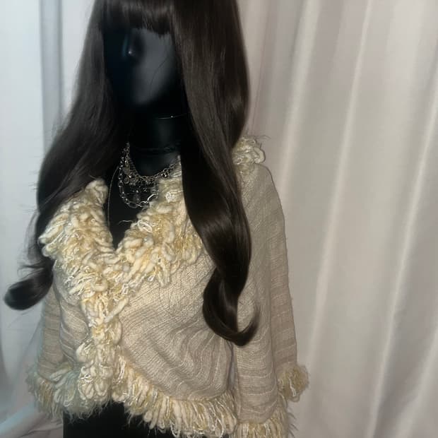 일본빈티지 갸루st 망토가디건