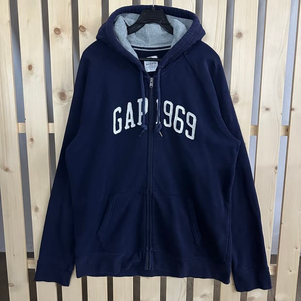 (L) GAP 갭 네이비 후드집업