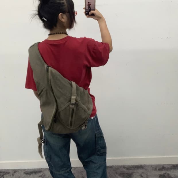가먼트 워싱 슬링백