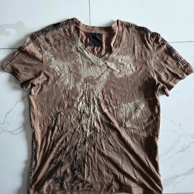 salvage 동양풍 그런지 티셔츠