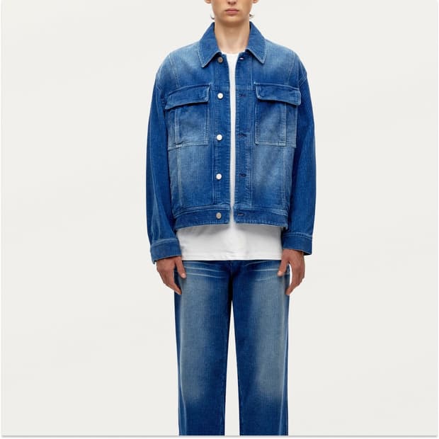 솔리드옴므 코듀로이 데님 자켓 50사이즈