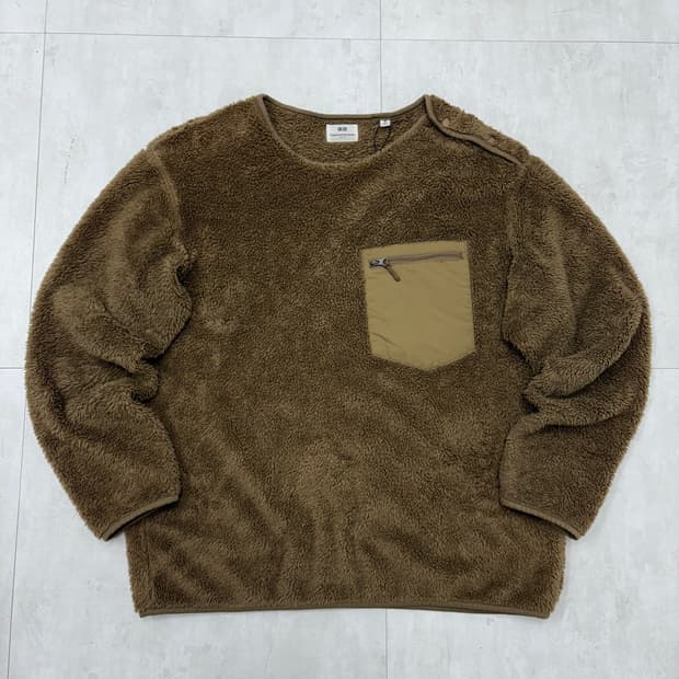 일본 유니클로X엔지니어드 가먼츠 폴리스 맨투맨 #89