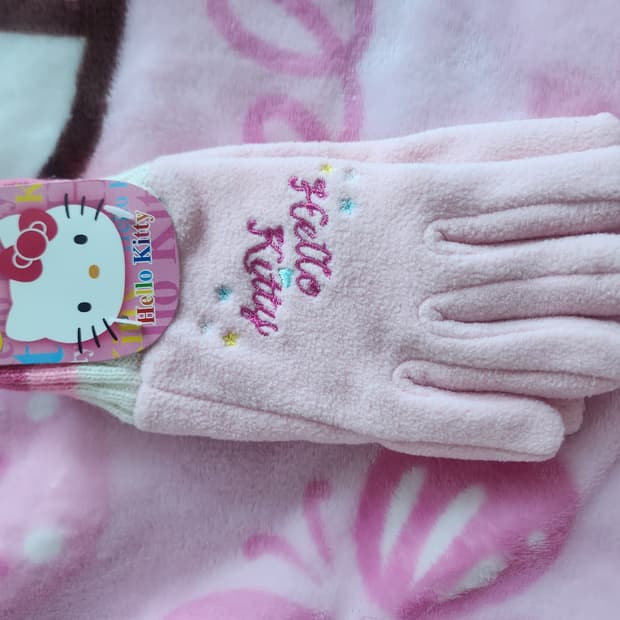 고전 헬로키티 장갑