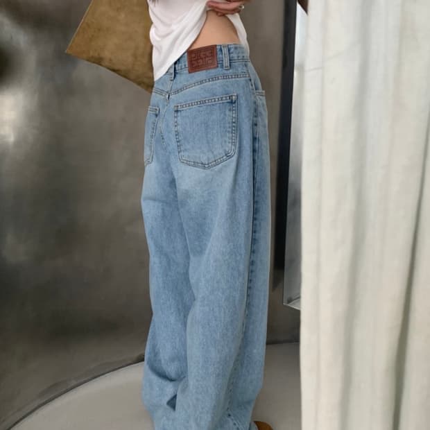 피그쓰리 연청 243  사이즈M  <새상품>