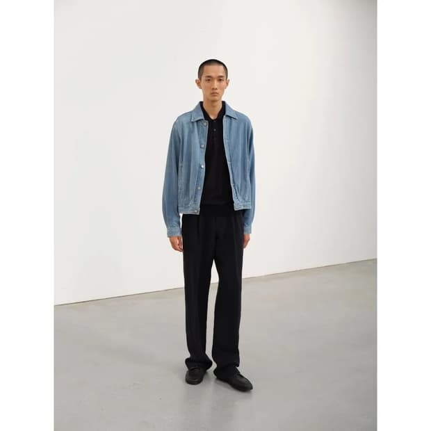 오라리 페이디드 라이트 데님 블루종 4 