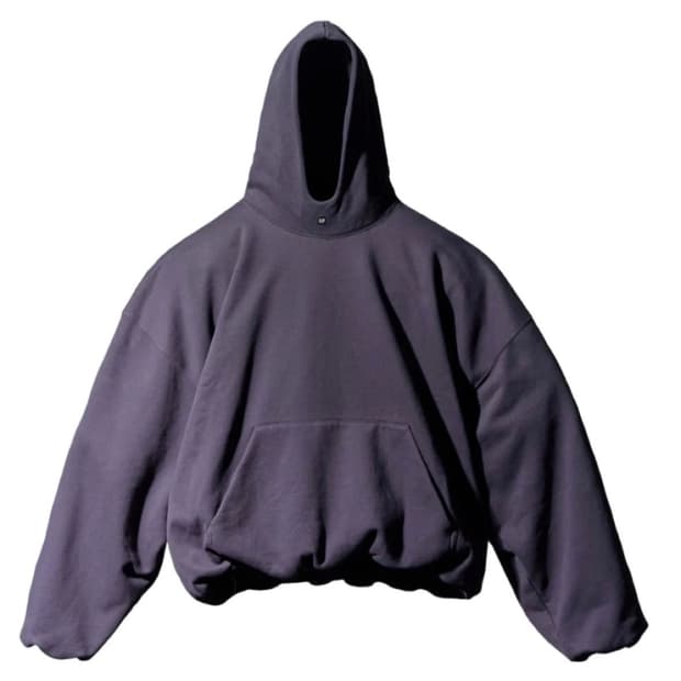 이지 갭 엔지니어드 바이 발렌시아가 로고 후드 블랙 L