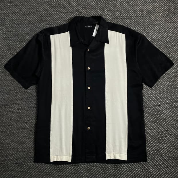 USA 오리지날 빈티지 패턴 쿠바 셔츠o 3972