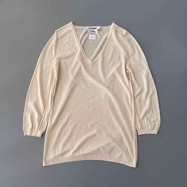 질샌더 jil sander 칠부 니트
