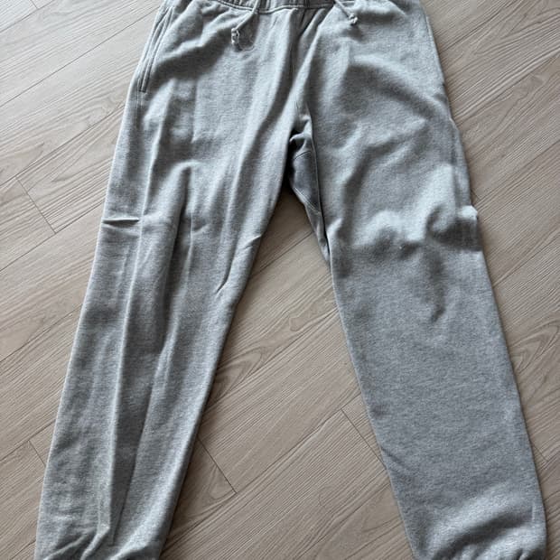 24aw 카키스 헤더 스탁 스웻팬츠 그레이 L